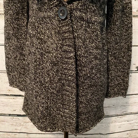 Nurture Black & White Sweater Cardigan sz Small - Picture 4 of 7